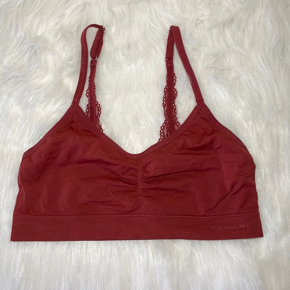 Tahari lace bralette no padding